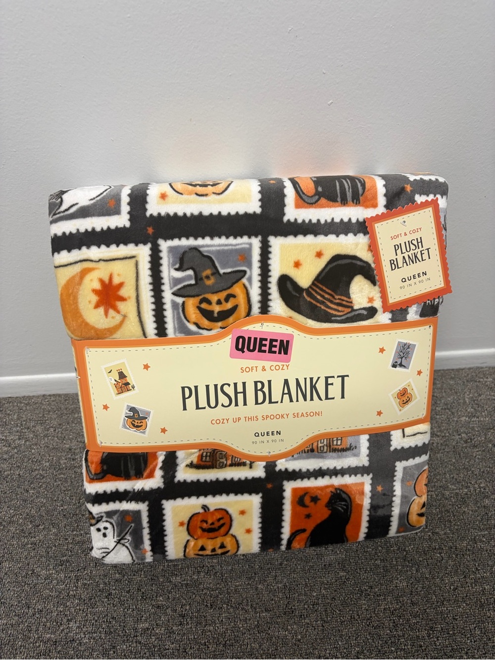 Queen Size Halloween Blanket